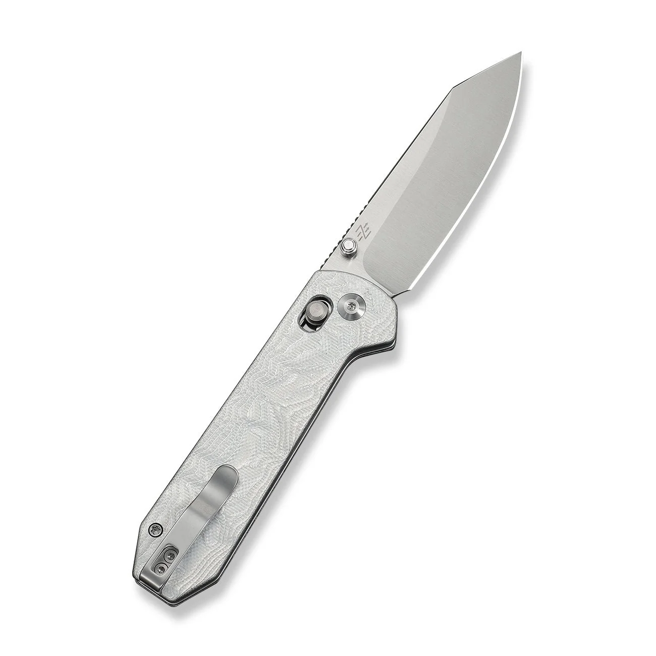 CIVIVI Over Yonder Thumb Stud & Crossbar Lock Knife G10 With Aluminum Foil Handle (3.35" 14C28N Blade) C25027-2 - Image 10