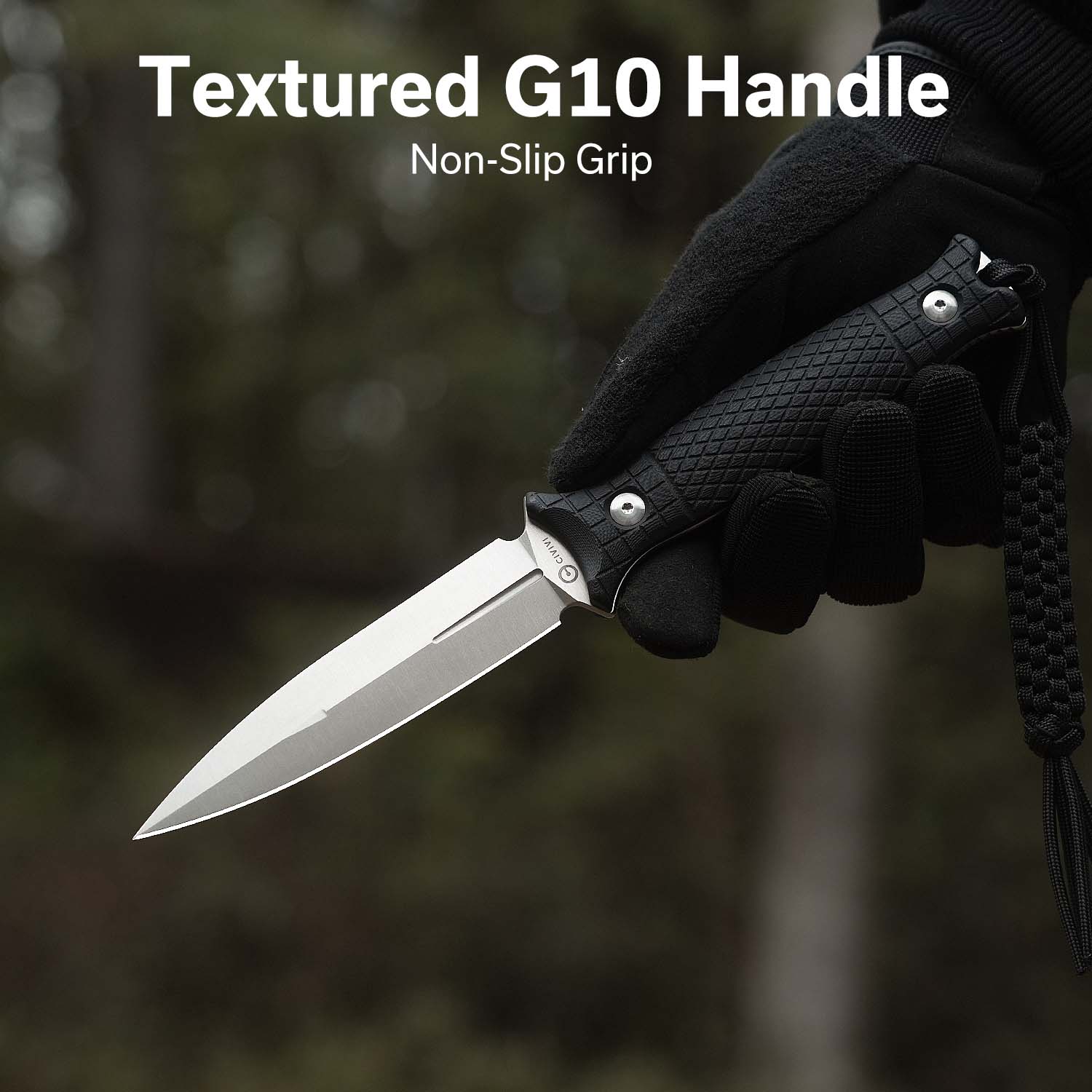 CIVIVI Perfrico Fixed Blade Knife G10 Handle (4.49" 14C28N Blade) C23026-1 - Image 3
