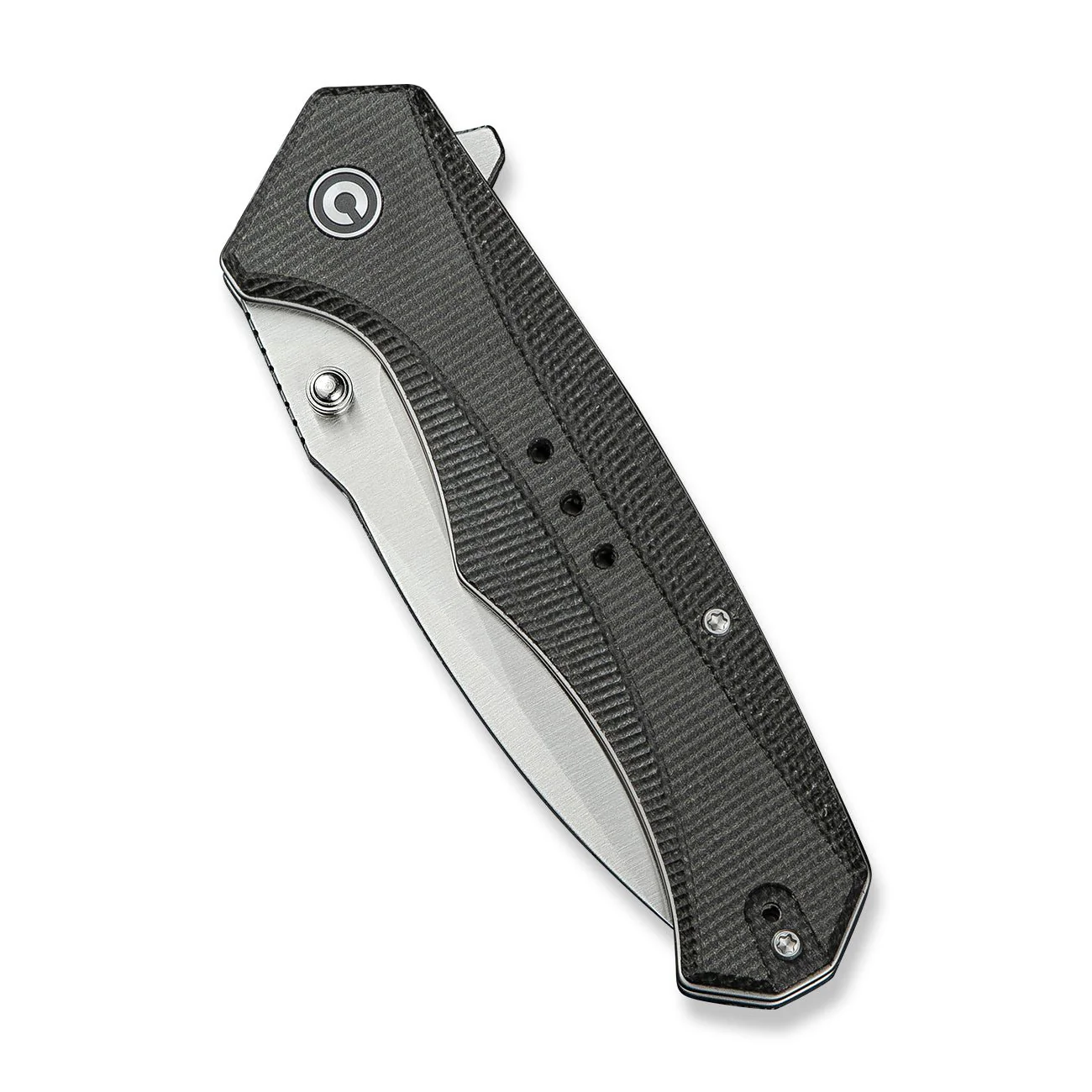 CIVIVI Photonix Flipper & Thumb Stud Knife Micarta Handle (3.7" 14C28N Blade) C23081B-3 - Image 11