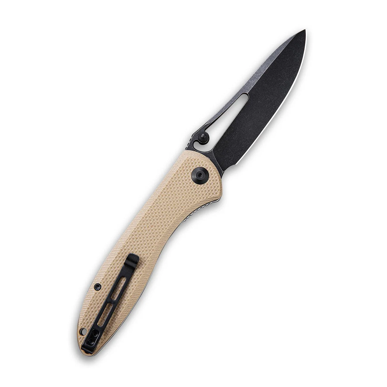CIVIVI Picaro Thumb Stud & Thumb Hole Knife G10 Handle (3.94" D2 Blade) C916B - Image 2