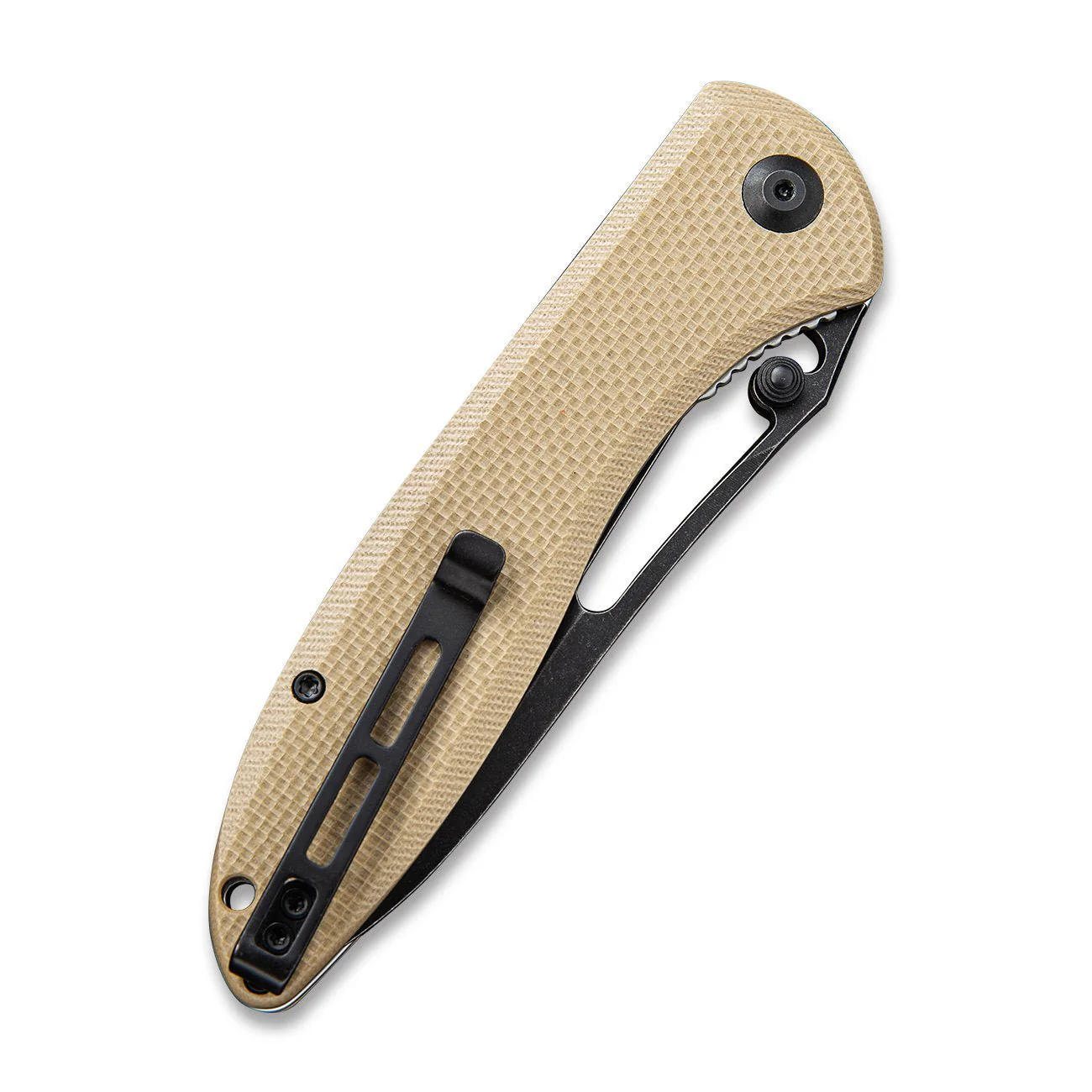 CIVIVI Picaro Thumb Stud & Thumb Hole Knife G10 Handle (3.94" D2 Blade) C916B - Image 6