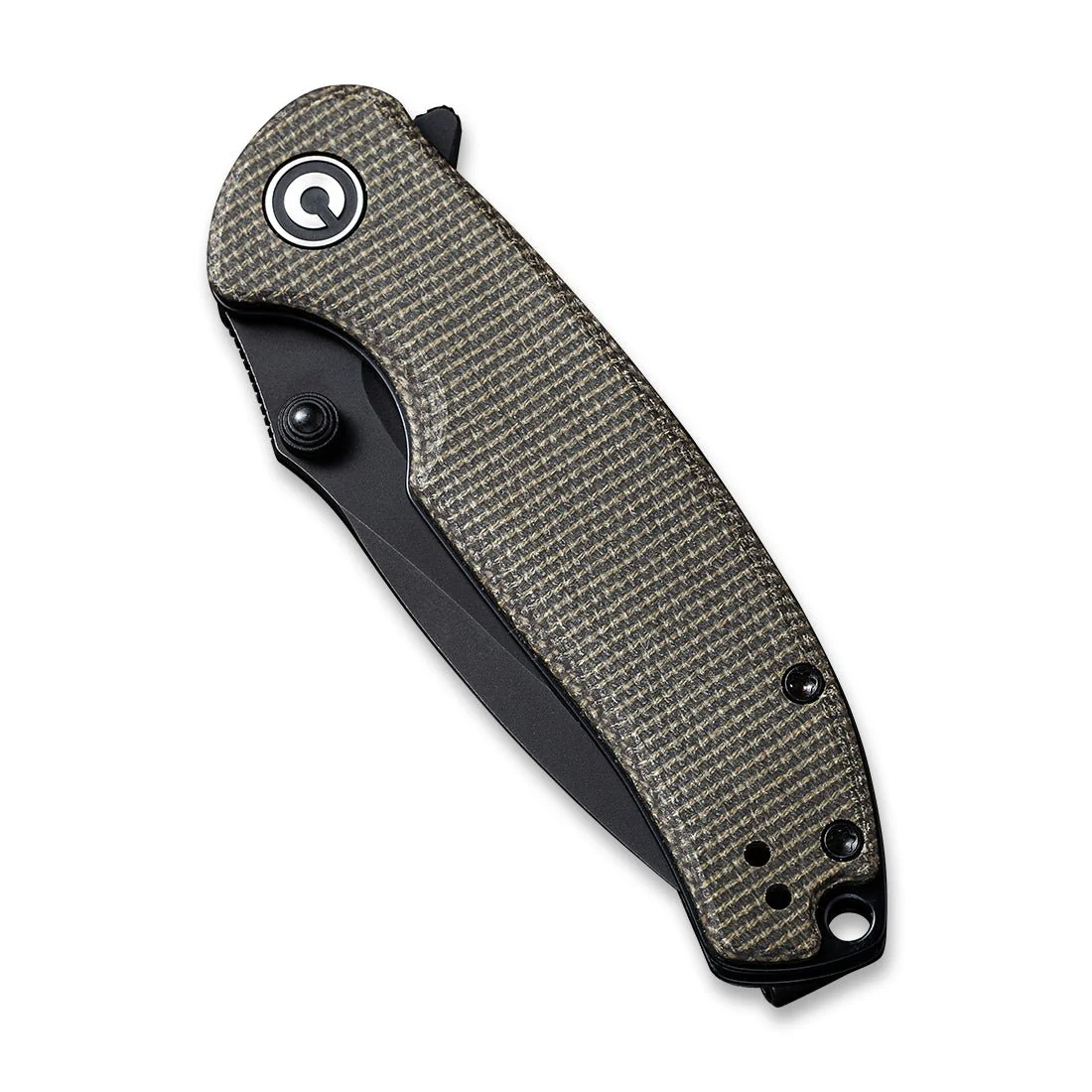 CIVIVI Pintail Flipper & Thumb Stud Knife Micarta Handle (2.98" CPM S35VN Blade) C2020C - Image 5