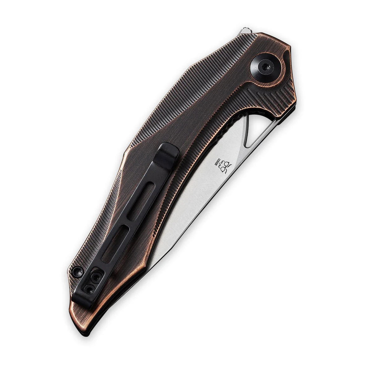 CIVIVI Plethiros Flipper Knife Copper Handle (3.45" 154CM Blade) C904D - Image 6