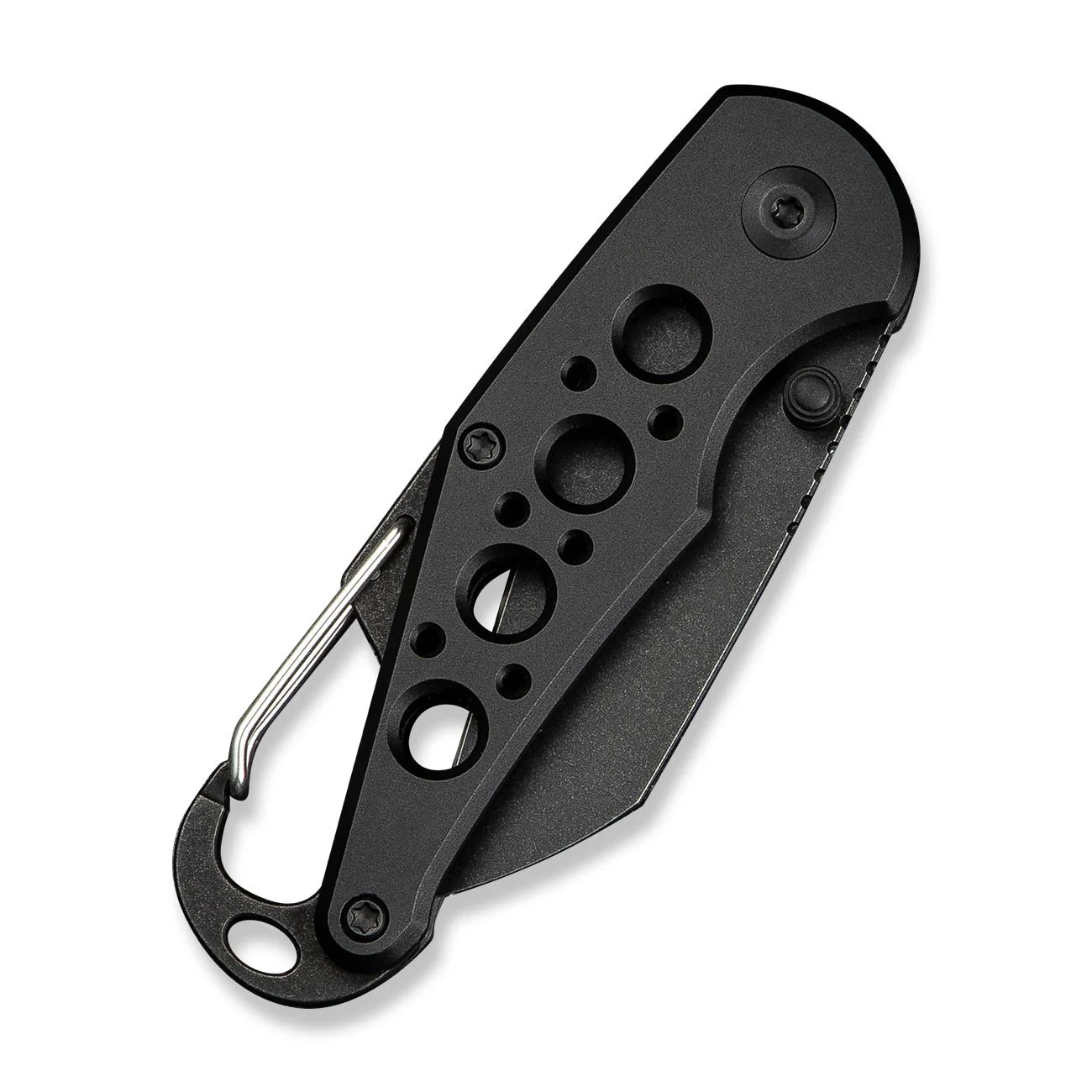 CIVIVI Pragma Thumb Stud & Button Lock Knife Aluminum Handle With S/S Carabiner & Bottle Opener (2.2" Nitro-V Blade) C23062B-1 - Image 12