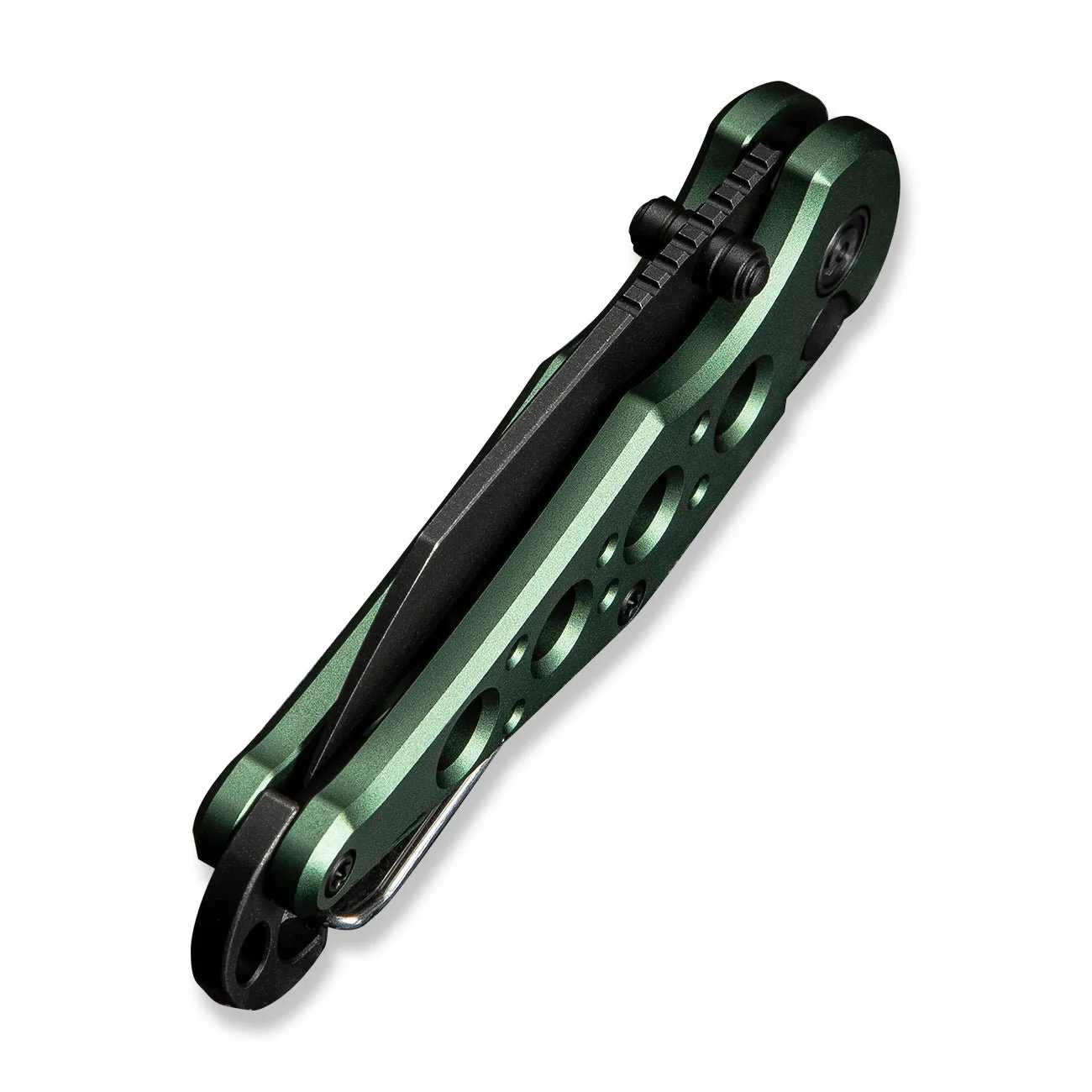 CIVIVI Pragma Thumb Stud & Button Lock Knife Aluminum Handle With S/S Carabiner & Bottle Opener (2.2" Nitro-V Blade) C23062B-3 - Image 13