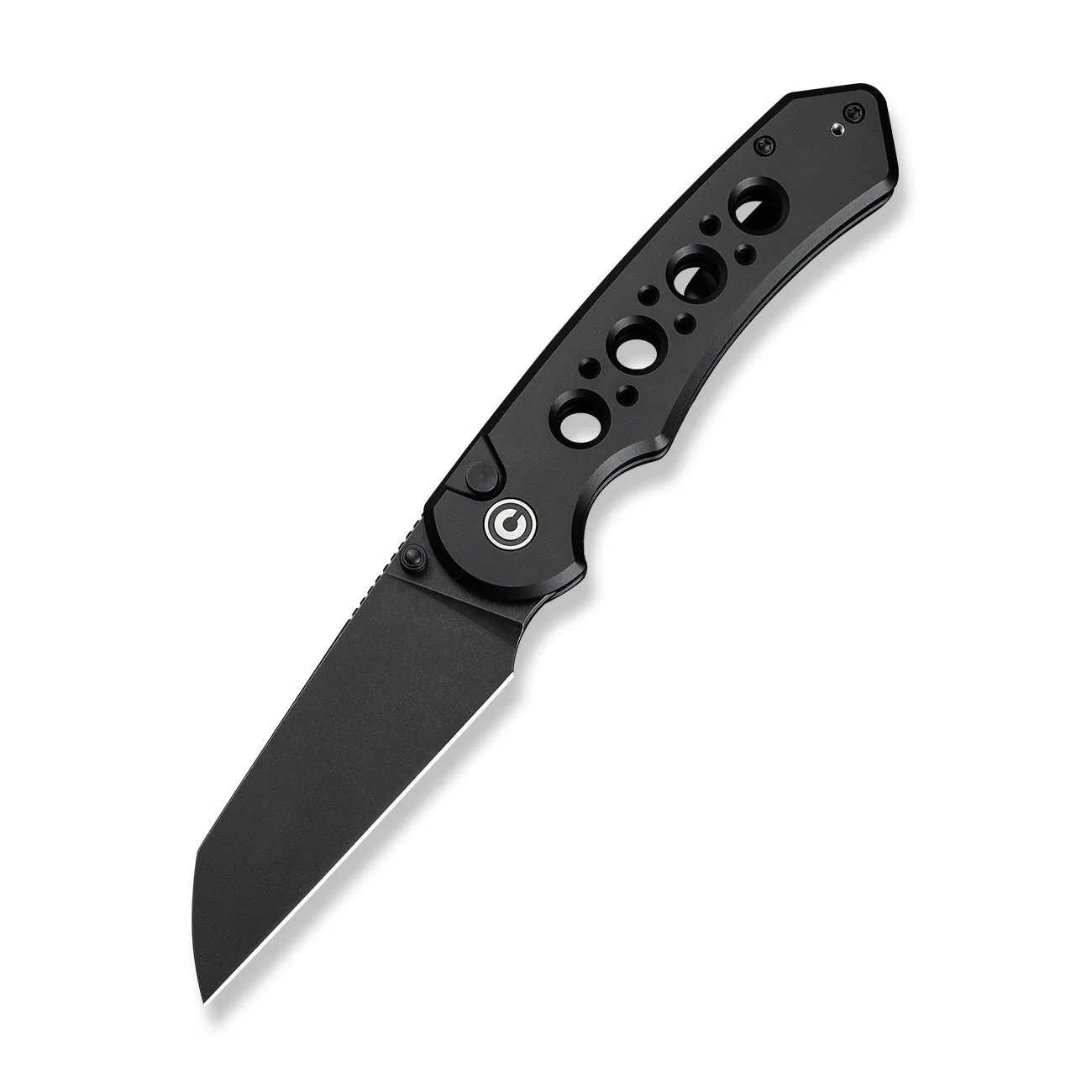 CIVIVI Pragma Prime Thumb Stud & Button Lock Knife Aluminum Handle (3.49" 14C28N Blade) C24067-1 - Image 9