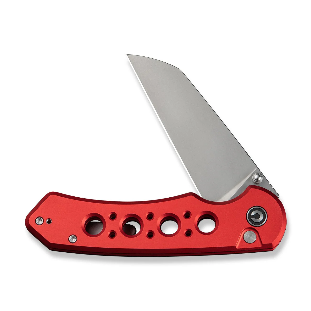 CIVIVI Pragma Prime Thumb Stud & Button Lock Knife Aluminum Handle (3.49" 14C28N Blade) C24067-2 - Image 10