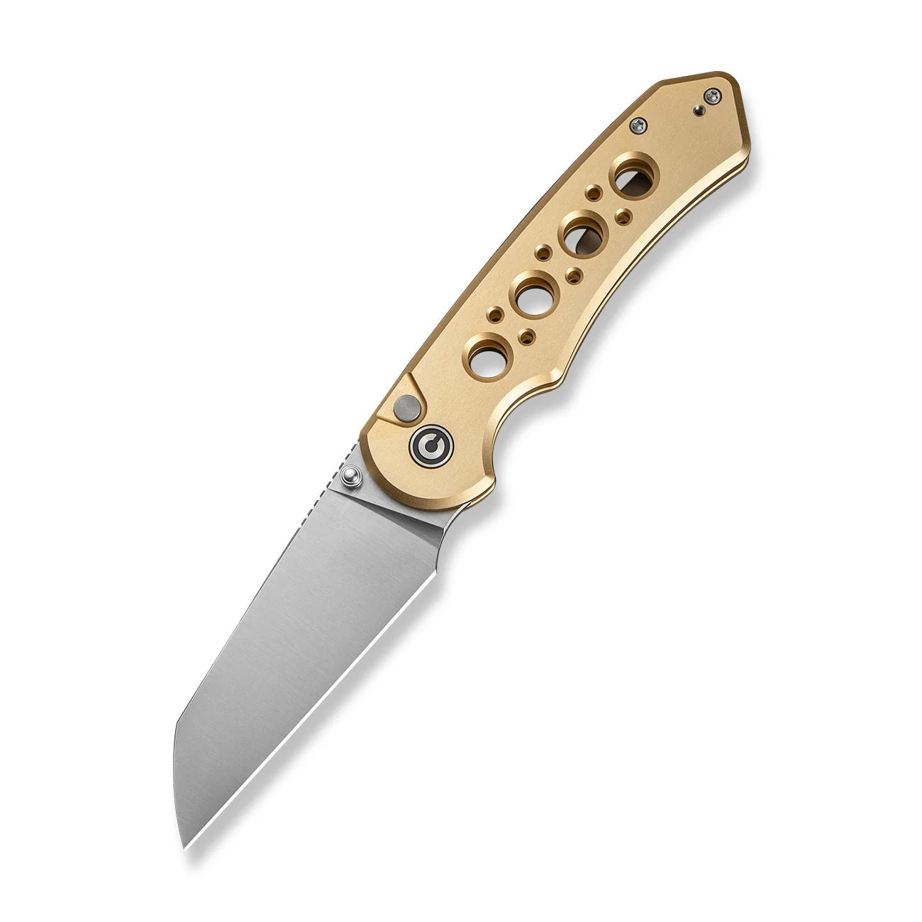 CIVIVI Pragma Prime Thumb Stud & Button Lock Knife Aluminum Handle (3.49" 14C28N Blade) C24067-3 - Image 9