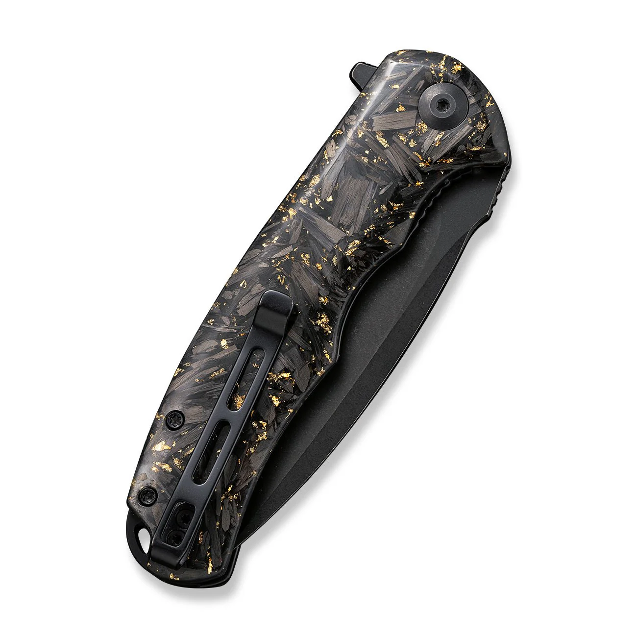CIVIVI Praxis Flipper Knife Carbon Fiber & Resin Handle (3.75" 9Cr18MoV Blade) C803J - Image 7