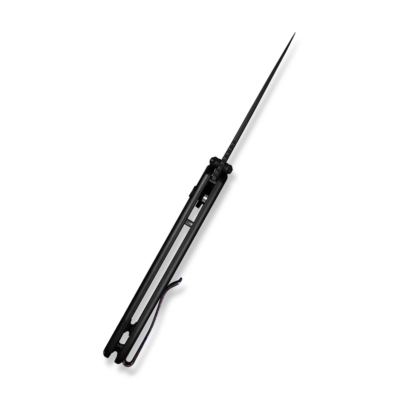 Father's Day Special Edition CIVIVI Qubit Button Lock & Thumb Stud Knife Black Aluminum Handle (2.98" Black Stonewashed) C22030EWP-1 - Image 14