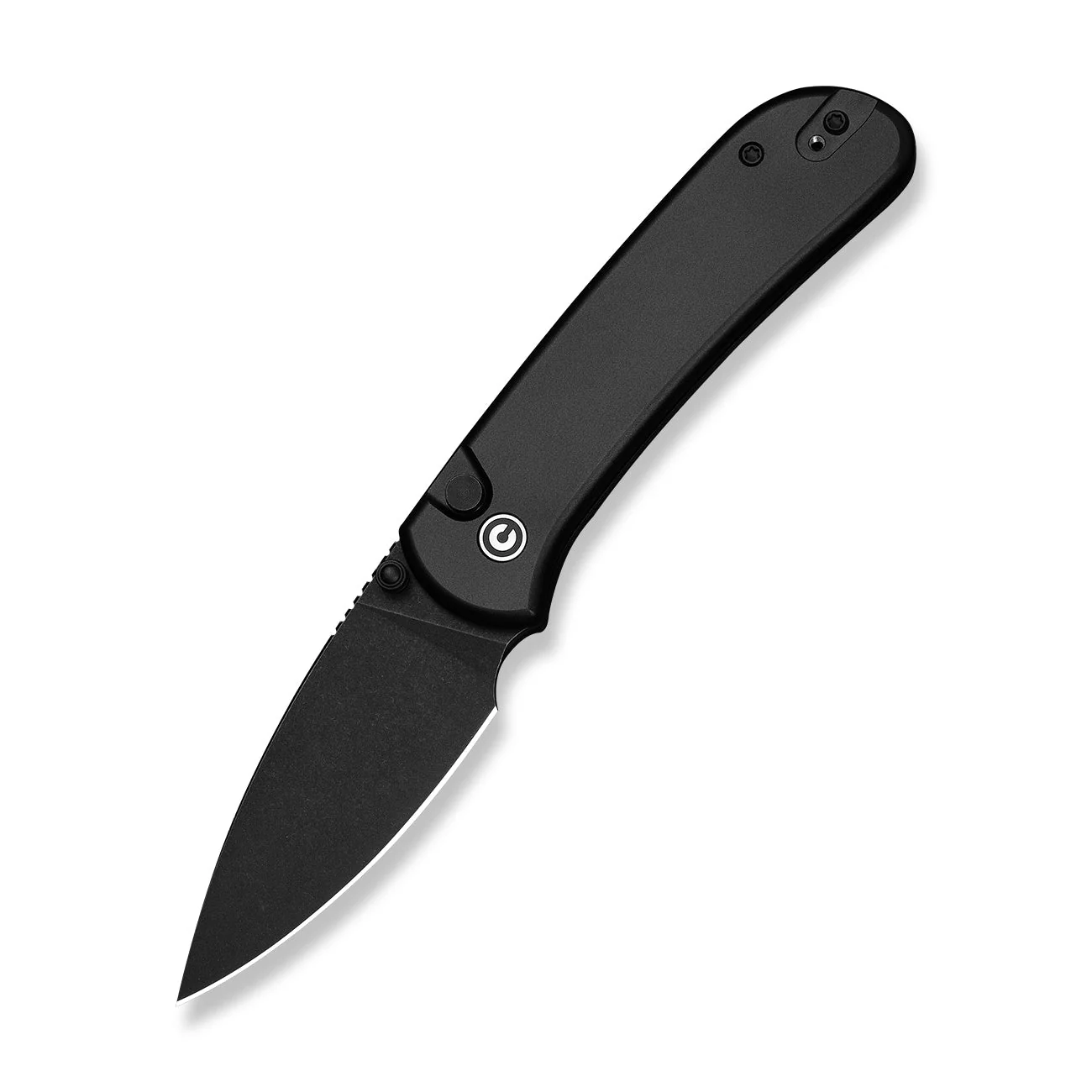 Father's Day Special Edition CIVIVI Qubit Button Lock & Thumb Stud Knife Black Aluminum Handle (2.98" Black Stonewashed) C22030EWP-1 - Image 8