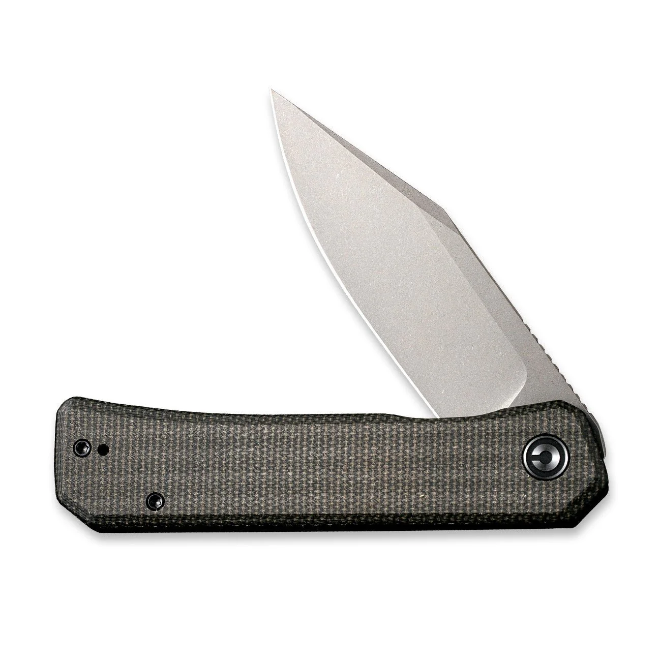 CIVIVI Relic Flipper Knife Micarta Handle (3.48" Nitro-V Blade) C20077B-3 - Image 4
