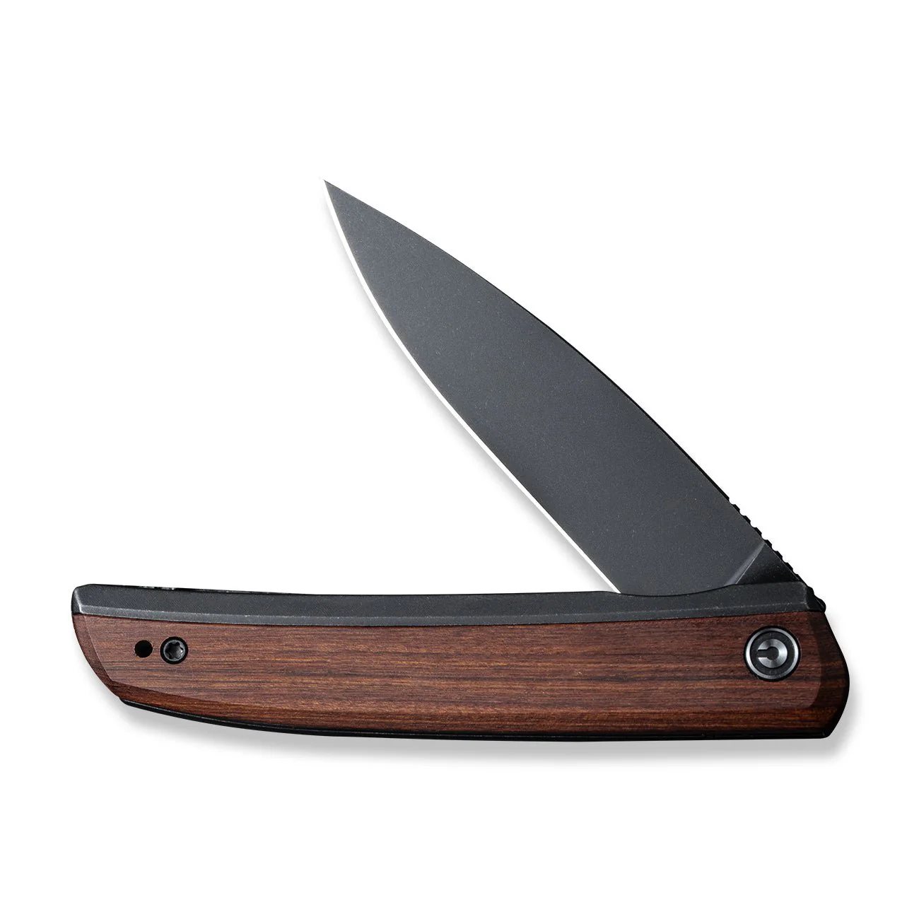 CIVIVI Savant Flipper Knife Stainless Steel & Wood Handle (3.47" 14C28N Blade) C20063B-1 - Image 5