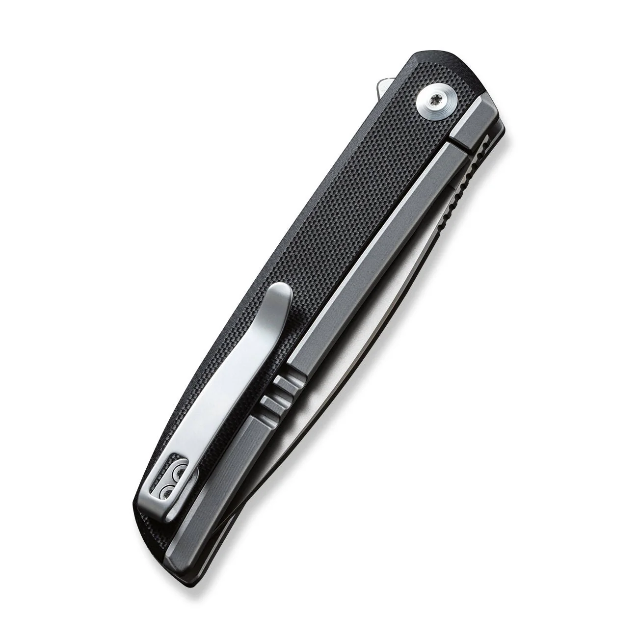 CIVIVI Savant Flipper Knife Stainless Steel & G10 Handle (3.47" 14C28N Blade) C20063B-2 - Image 7