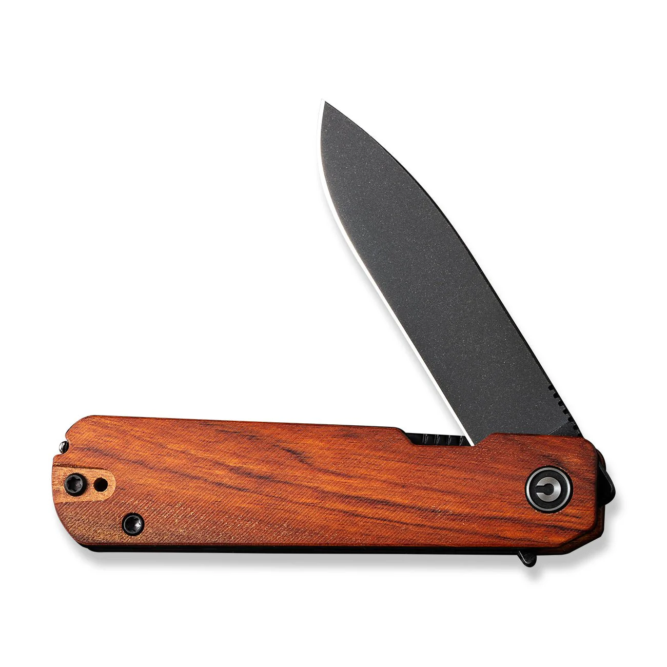 CIVIVI Sendy Flipper Knife Wood Handle (2.83" Nitro-V Blade) C21004A-2 - Image 10