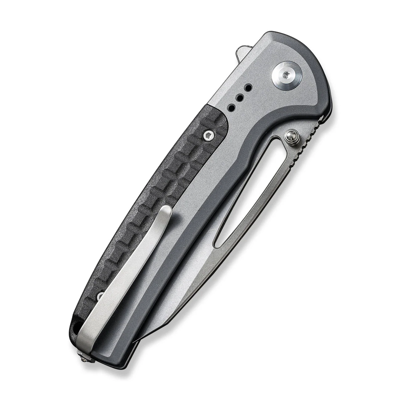 CIVIVI Sentinel Strike Flipper & Thumb Stud & Thumb Hole & Button Lock Knife Aluminum & FRN Handle (3.7" K110 Blade) C22025B-2 - Image 11