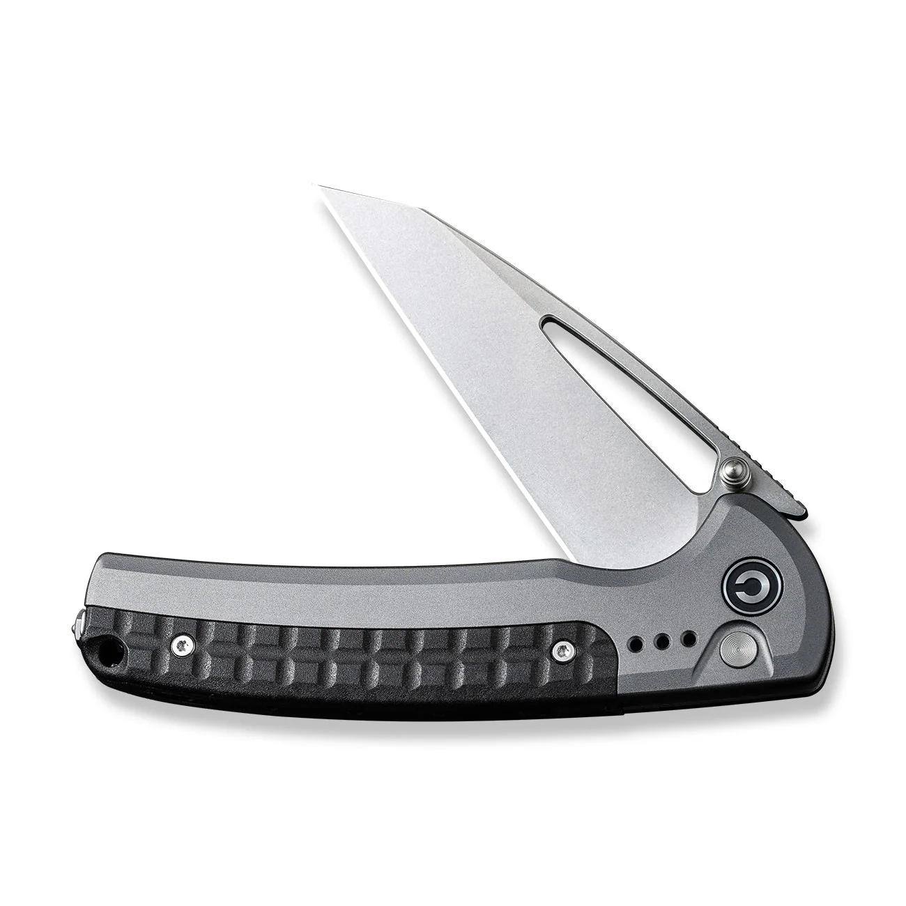 CIVIVI Sentinel Strike Flipper & Thumb Stud & Thumb Hole & Button Lock Knife Aluminum & FRN Handle (3.7" K110 Blade) C22025B-2 - Image 9