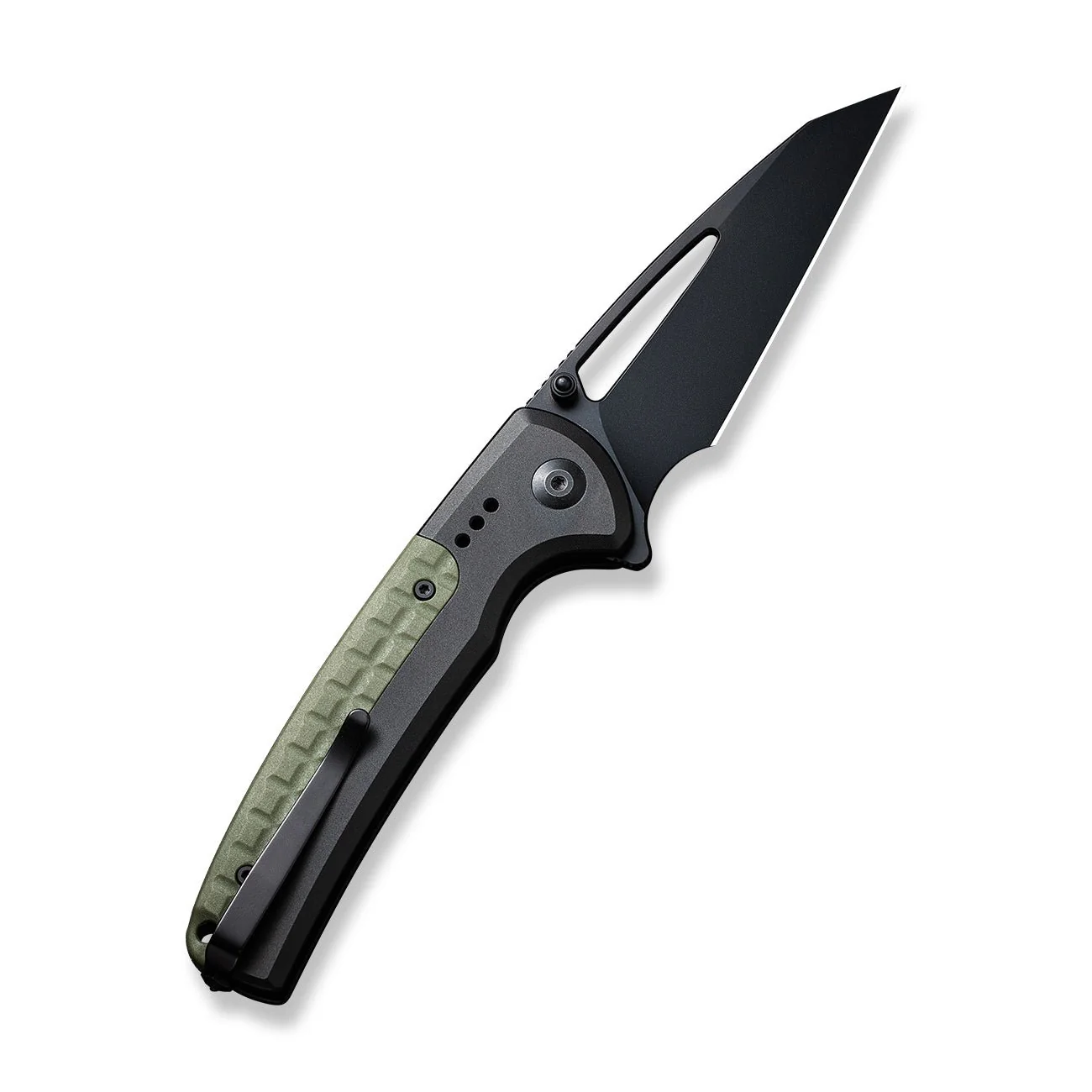 CIVIVI Sentinel Strike Flipper & Thumb Stud & Thumb Hole & Button Lock Knife Aluminum & FRN Handle (3.7" K110 Blade) C22025B-3 - Image 6