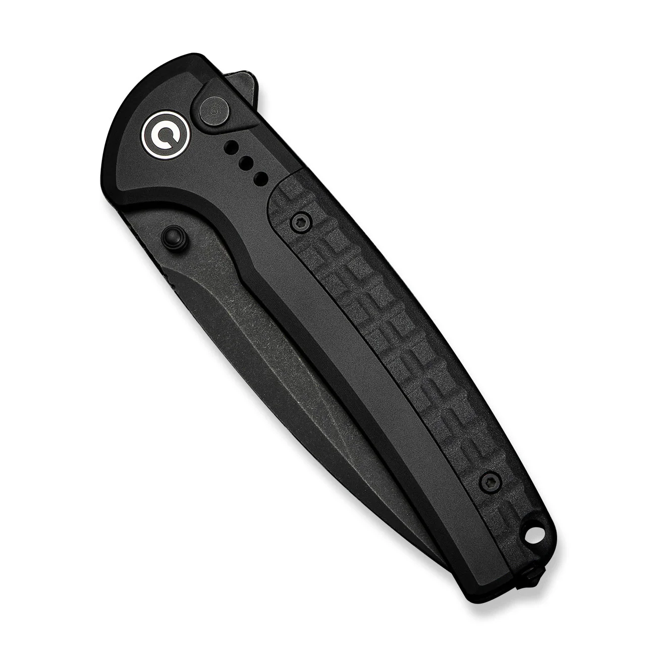 CIVIVI Sentinel Strike II Flipper & Thumb Stud & Button Lock Knife Aluminum & FRN Handle (3.7" Nitro-V Blade) C22025D-1 - Image 11