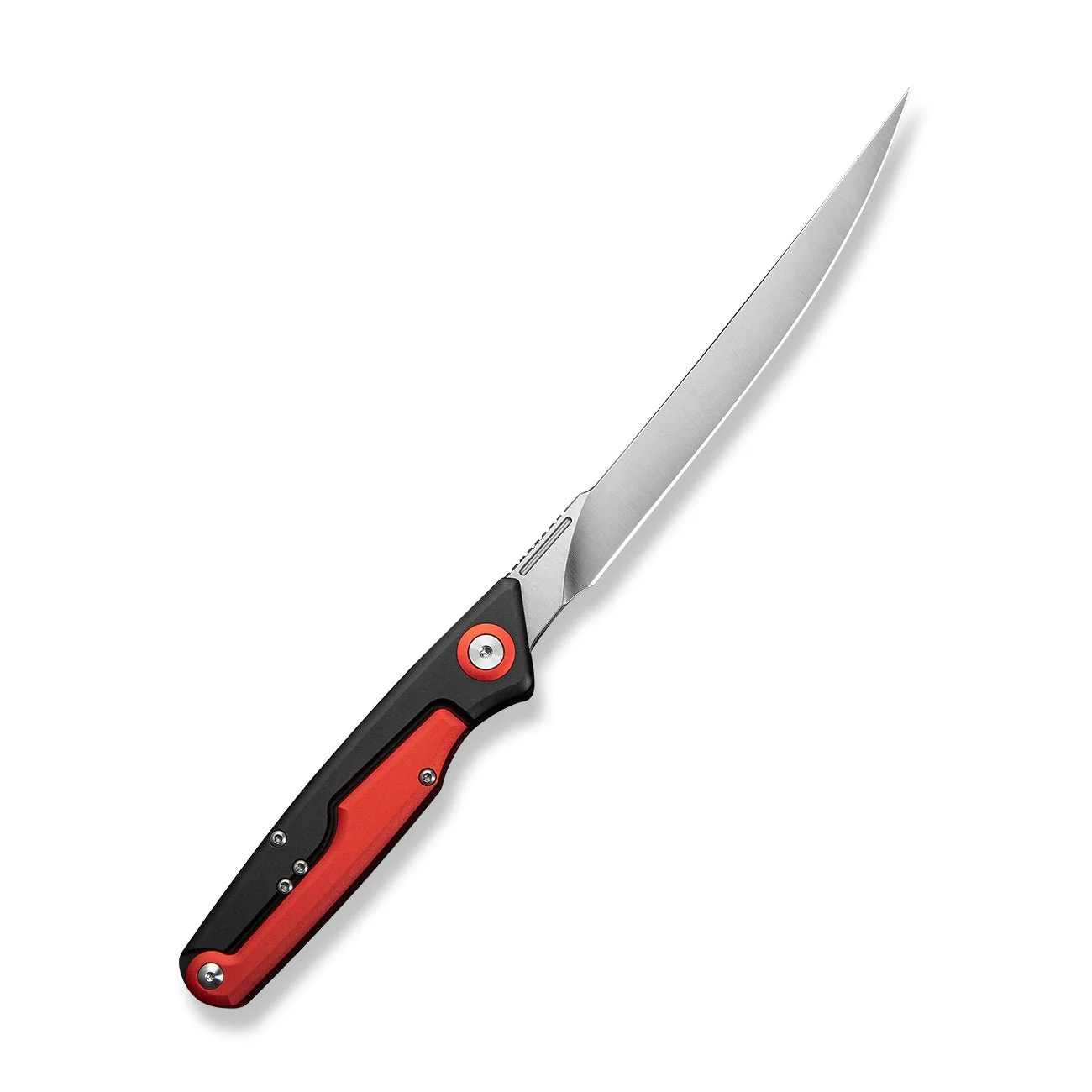 CIVIVI Shawka Folding Fillet Knife Aluminum Handle (5.81" 14C28N Blade) C22029B-1, With 1PC Black Nylon Sheath - Image 9