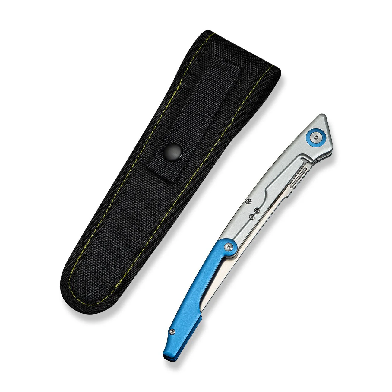 CIVIVI Shawka Folding Fillet Knife Aluminum Handle (5.81" 14C28N Blade) C22029B-2, With 1PC Black Nylon Sheath - Image 12