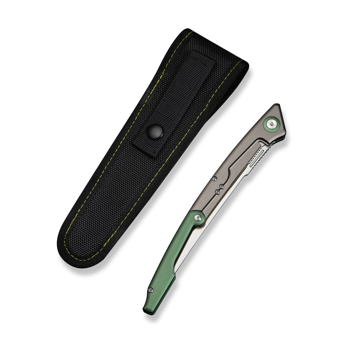 CIVIVI Shawka Folding Fillet Knife Aluminum Handle (5.81" 14C28N Blade) C22029B-3, With 1PC Black Nylon Sheath - Image 12