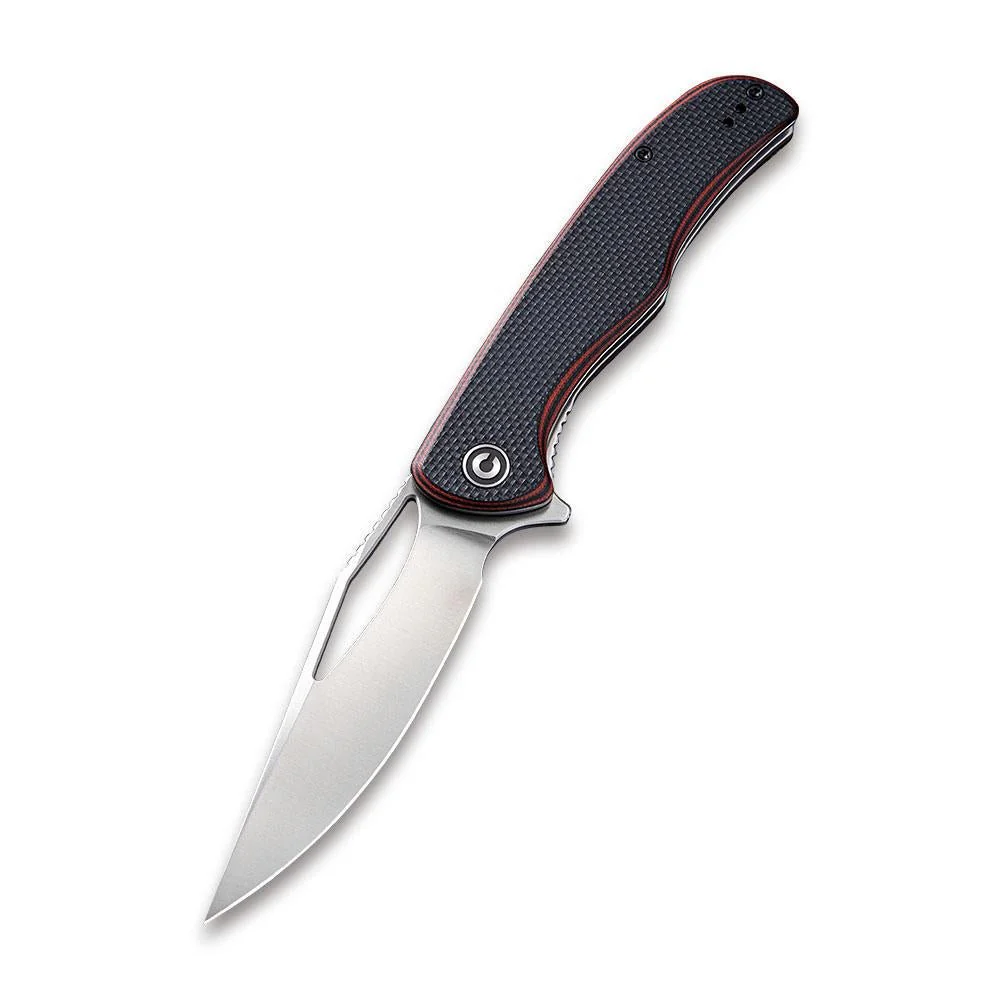 CIVIVI Shredder Flipper & Thumb Hole Knife G10 Handle (3.7" D2 Blade) C912B - Image 3