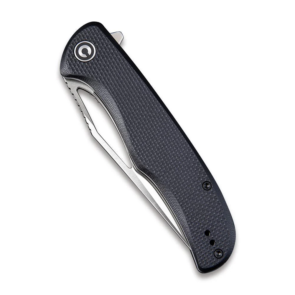 CIVIVI Shredder Flipper & Thumb Hole Knife G10 Handle (3.7" D2 Blade) C912C - Image 5