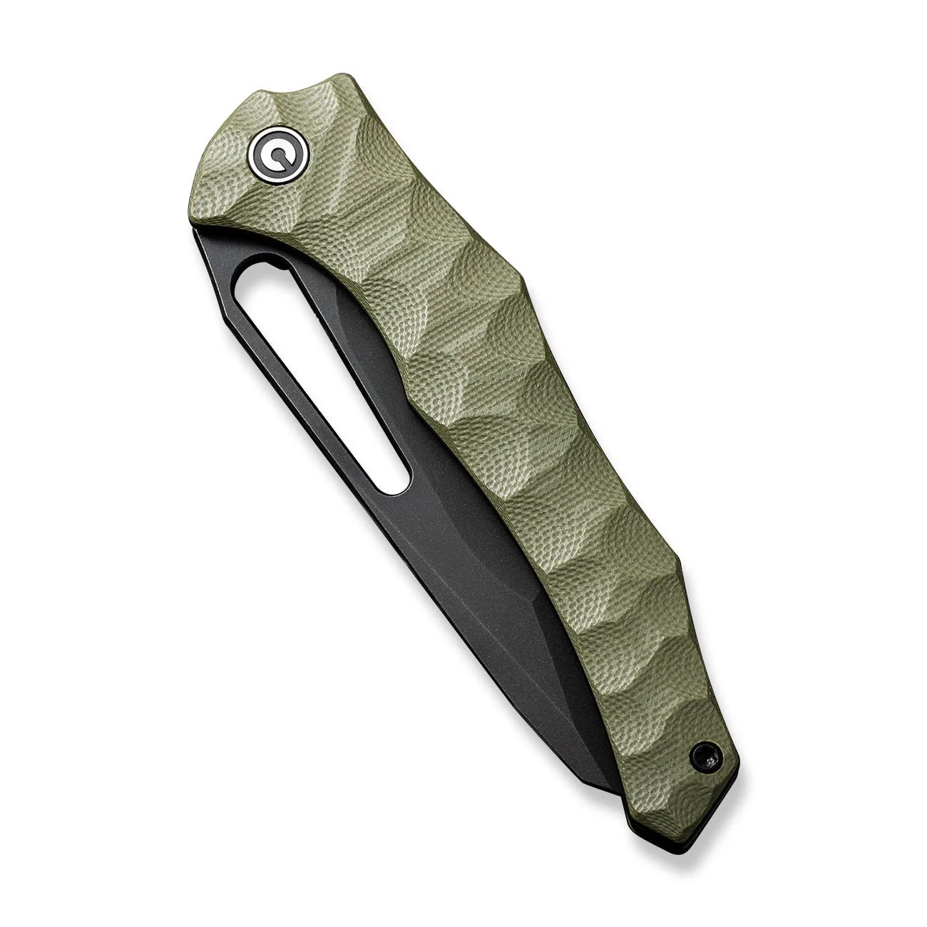 CIVIVI Spiny Dogfish Thumb Hole Knife G10 Handle (3.47" 14C28N Blade) C22006-3 - Image 12