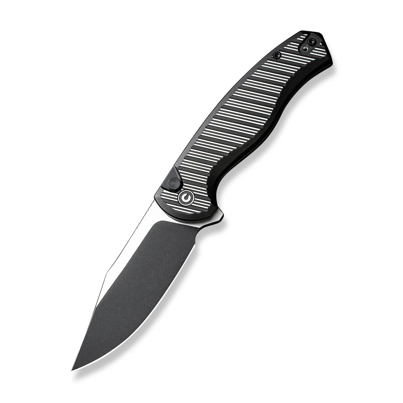 CIVIVI Stormhowl Flipper & Button Lock Knife Aluminum Handle (3.3" Nitro-V Blade) C23040B-1 - Image 8