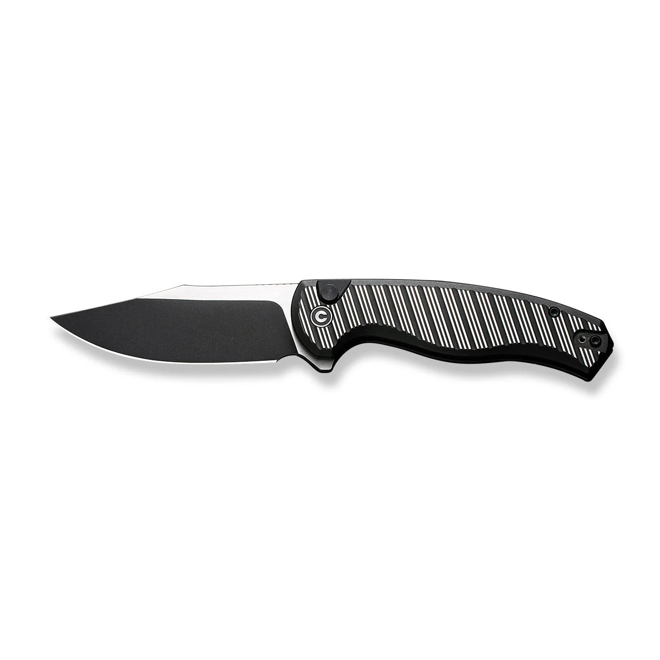 CIVIVI Stormhowl Flipper & Button Lock Knife Aluminum Handle (3.3" Nitro-V Blade) C23040B-1 - Image 9