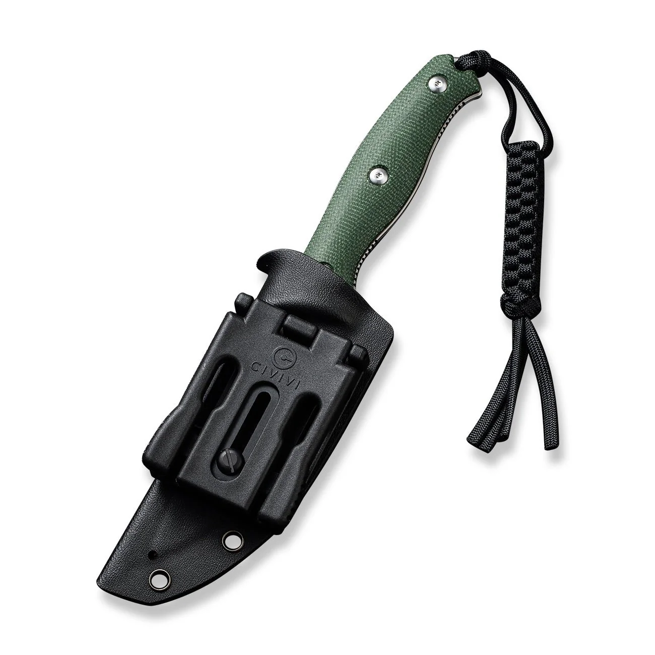CIVIVI Stormridge Fixed Blade Knife Micarta Handle (3.92" Nitro-V Blade) C23041-3 - Image 12