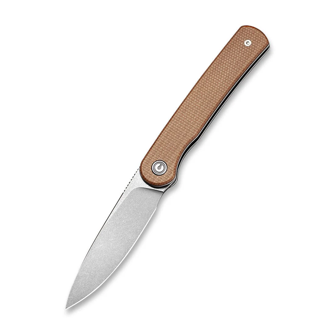 CIVIVI Stylum Front Flipper & Slip Joint Knife Micarta Handle (2.96" 10Cr15CoMoV Blade) C20010B-A - Image 3