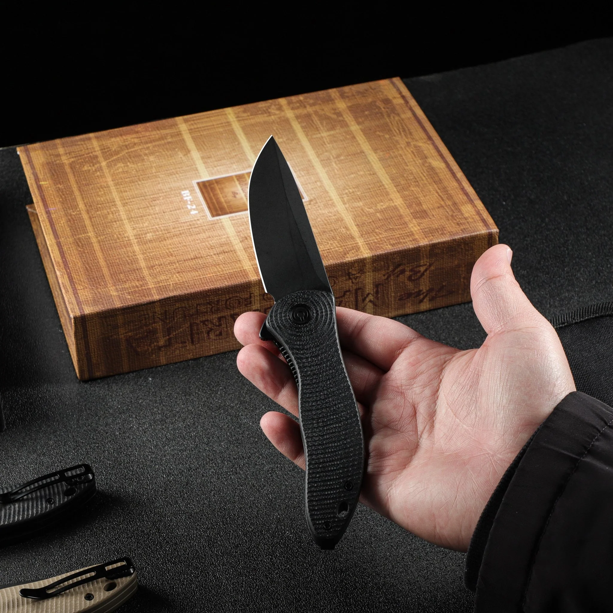CIVIVI Synergy3 Flipper Knife G10 Handle (3.24" Nitro-V Blade) C20075D-1 - Image 3