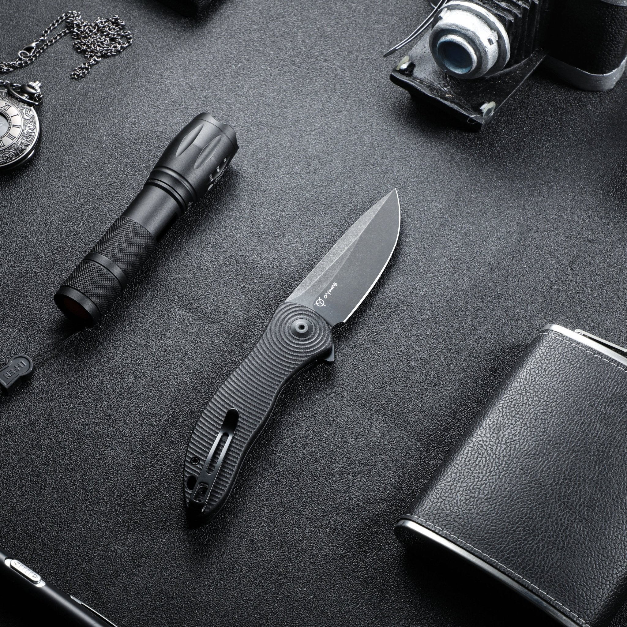 CIVIVI Synergy3 Flipper Knife G10 Handle (3.24" Nitro-V Blade) C20075D-1 - Image 5