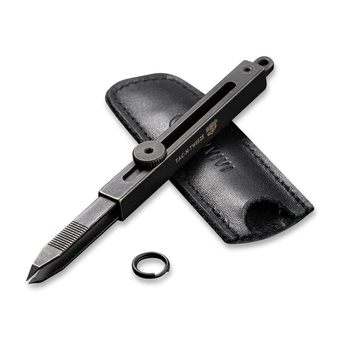 CIVIVI Tac-N-Tweeze Brass Handle (1.77" Stainless Steel Tweezers) C19062B-A - Image 8