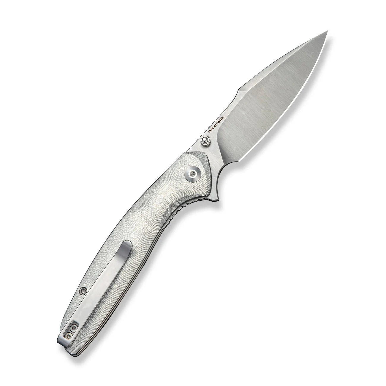 CIVIVI Thraxen Flipper & Thumb Stud Knife G10 With Aluminum Foil Handle (3.44" Satin Finished Nitro-V Blade) C25081 Sample2 - Image 2