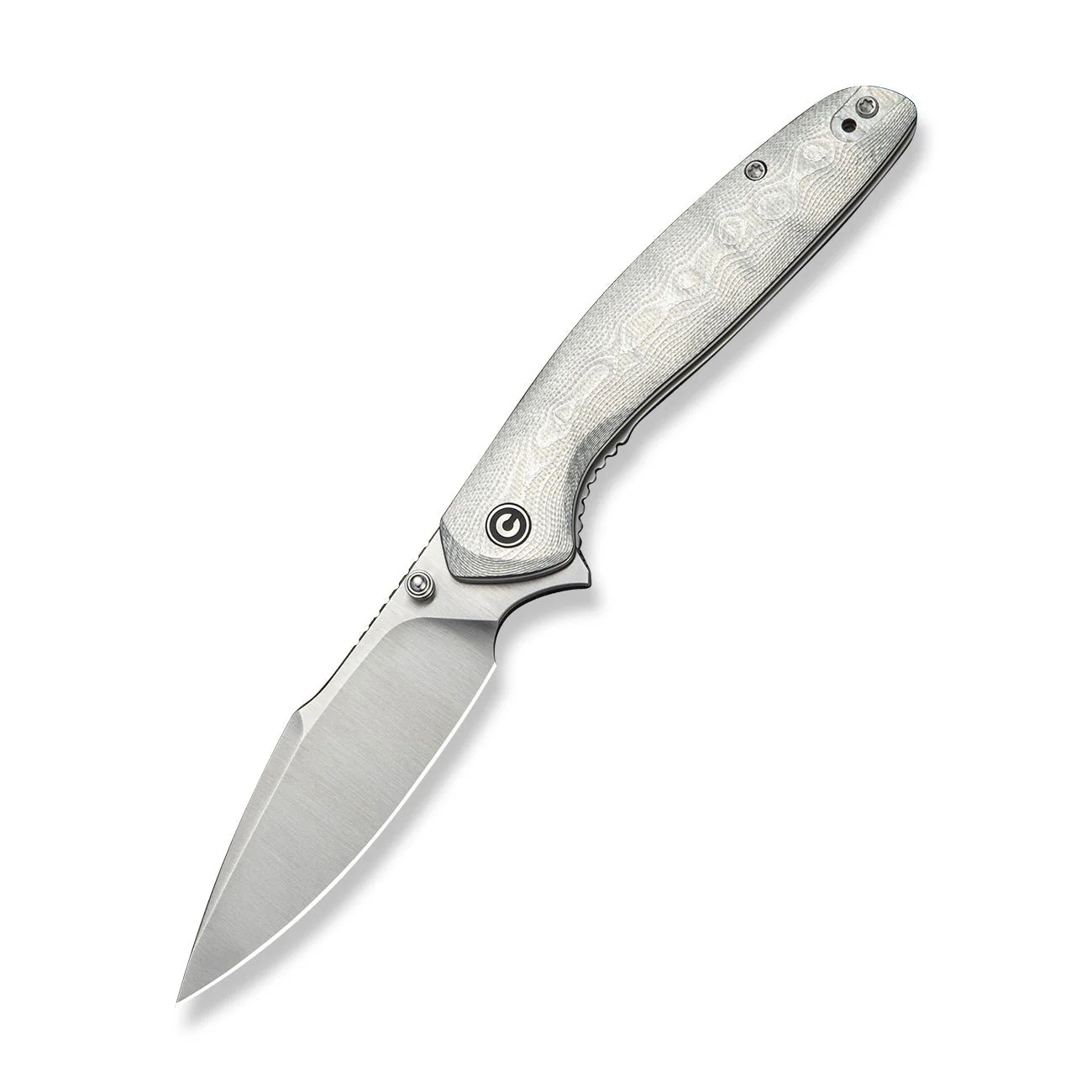 CIVIVI Thraxen Flipper & Thumb Stud Knife G10 With Aluminum Foil Handle (3.44" Satin Finished Nitro-V Blade) C25081 Sample2 - Image 3