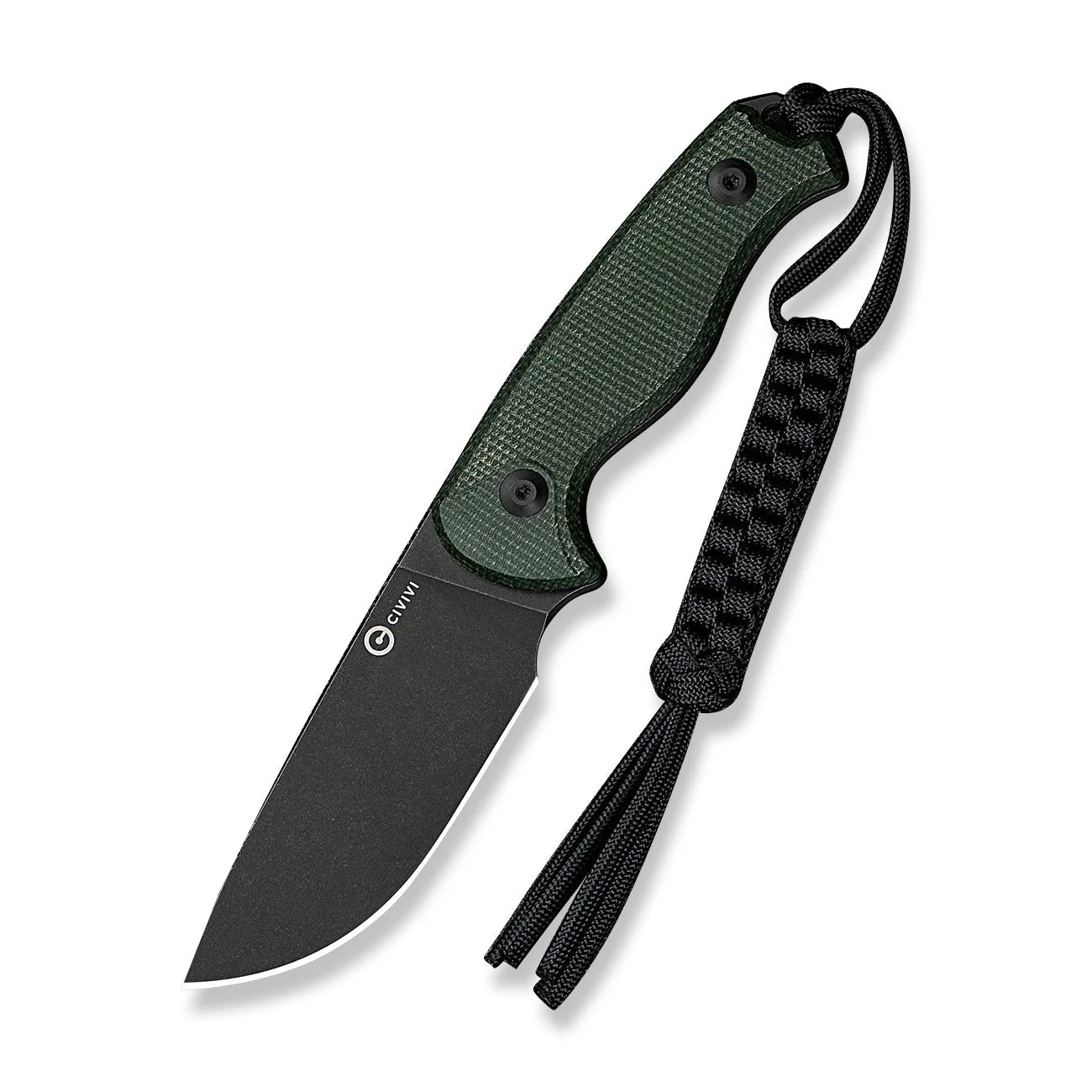 CIVIVI Timberbark Fixed Blade Knife Micarta Handle (3.2" 14C28N Blade) C23094-3 - Image 10