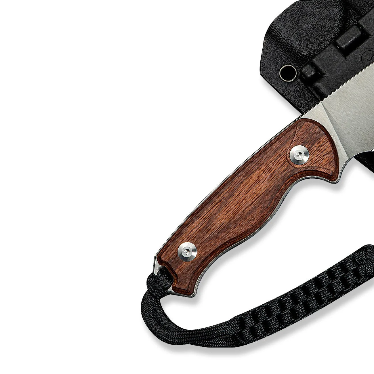 CIVIVI Timberbark Fixed Blade Knife Wood Handle (3.2" 14C28N Blade) C23094-4 - Image 12