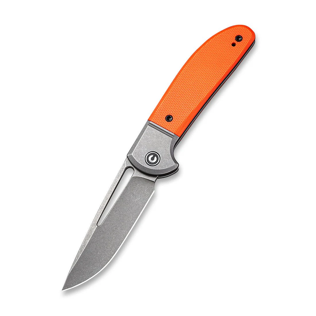 CIVIVI Trailblazer Slip Joint & Thumb Hole Knife G10 & Stainless Steel Handle (2.97" 14C28N Blade) C2018A - Image 3