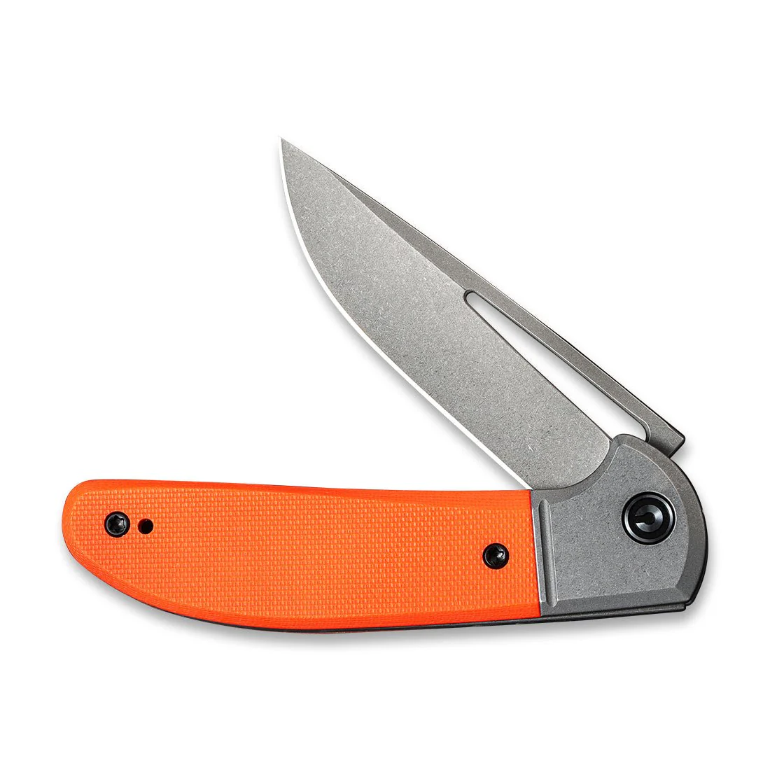 CIVIVI Trailblazer Slip Joint & Thumb Hole Knife G10 & Stainless Steel Handle (2.97" 14C28N Blade) C2018A - Image 4