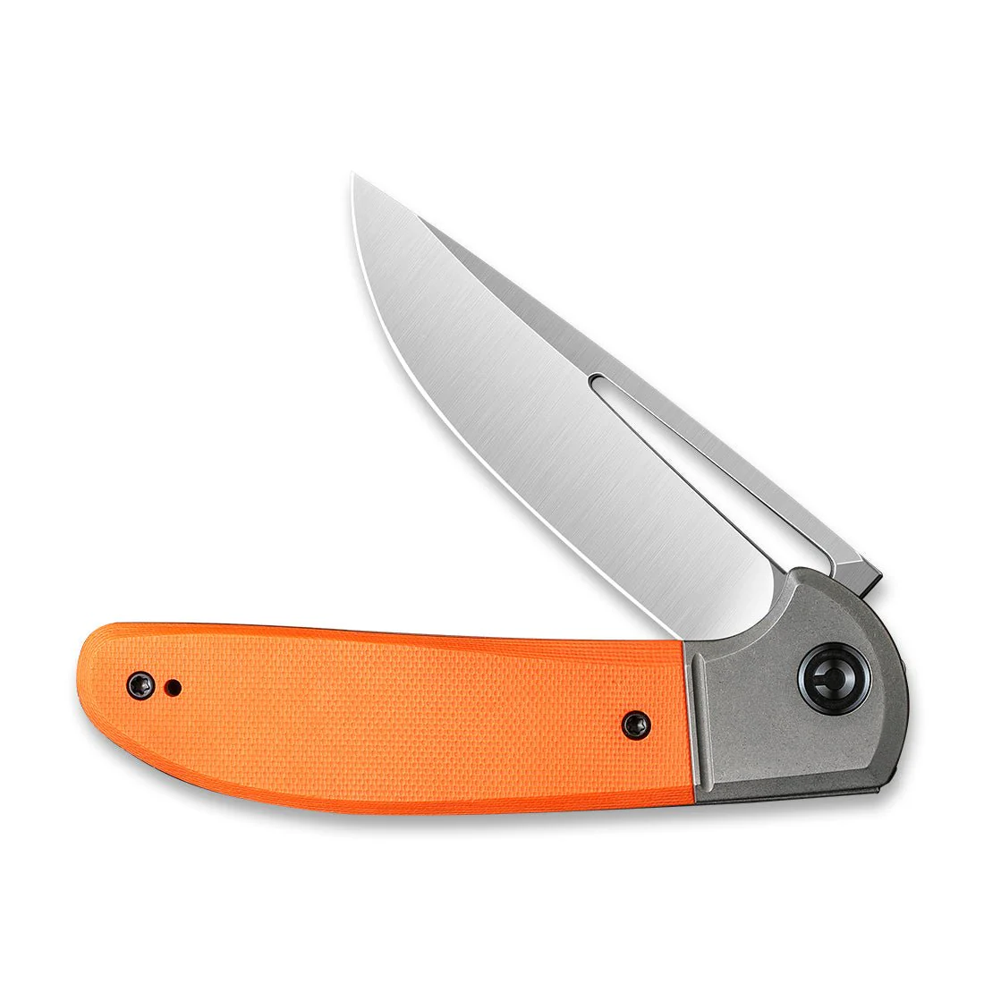 CIVIVI Trailblazer XL Slip Joint & Thumb Hole Knife G10 & Stainless Steel Handle (3.46" D2 Blade) C2101B - Image 4