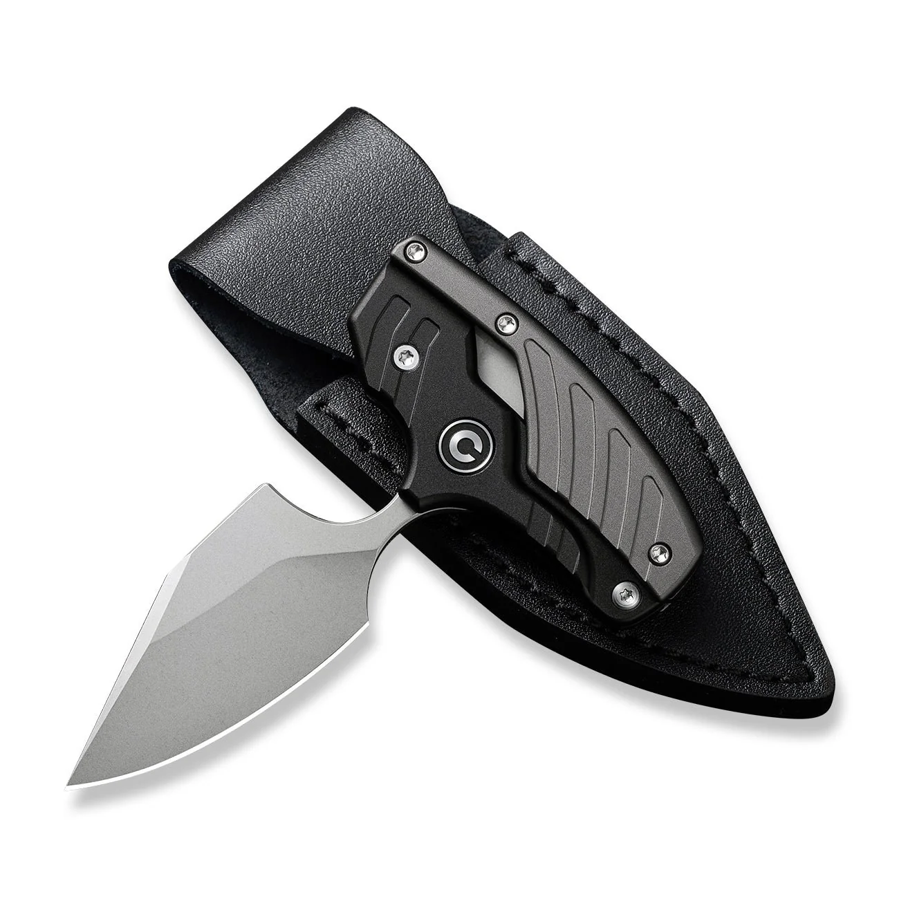 CIVIVI Typhoeus Adjustable Fixed Blade Knife Aluminum Handle (2.27" 14C28N Blade) C21036-3 - Image 10