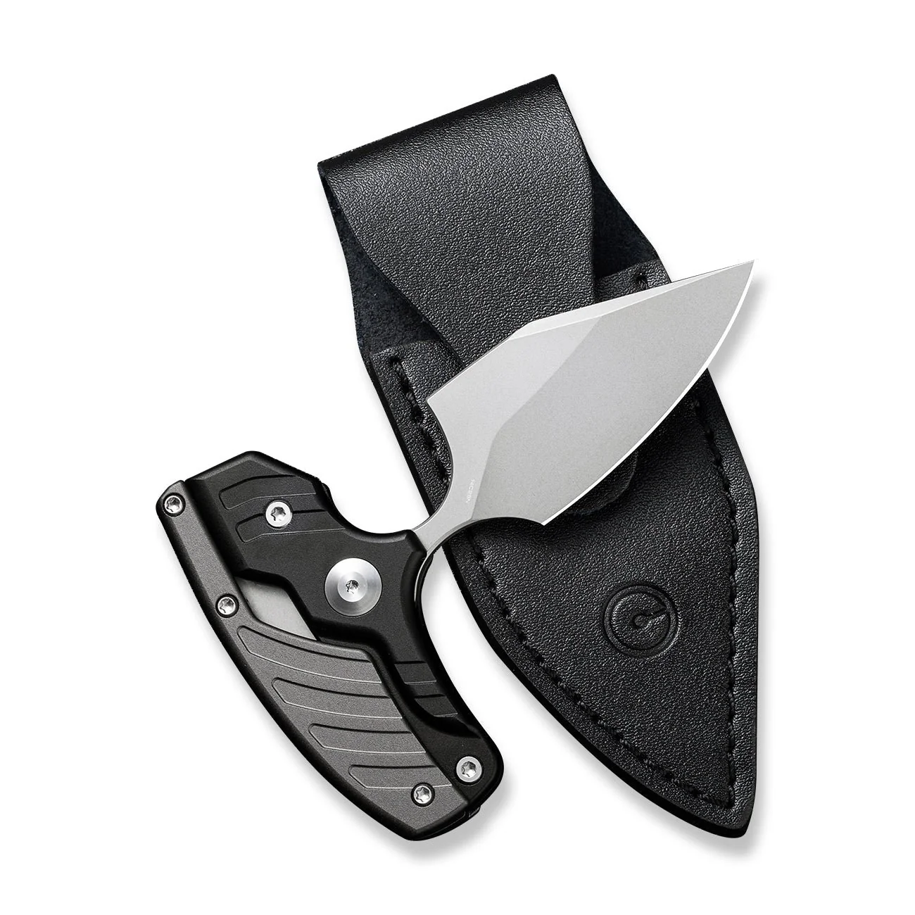 CIVIVI Typhoeus Adjustable Fixed Blade Knife Aluminum Handle (2.27" 14C28N Blade) C21036-3 - Image 11