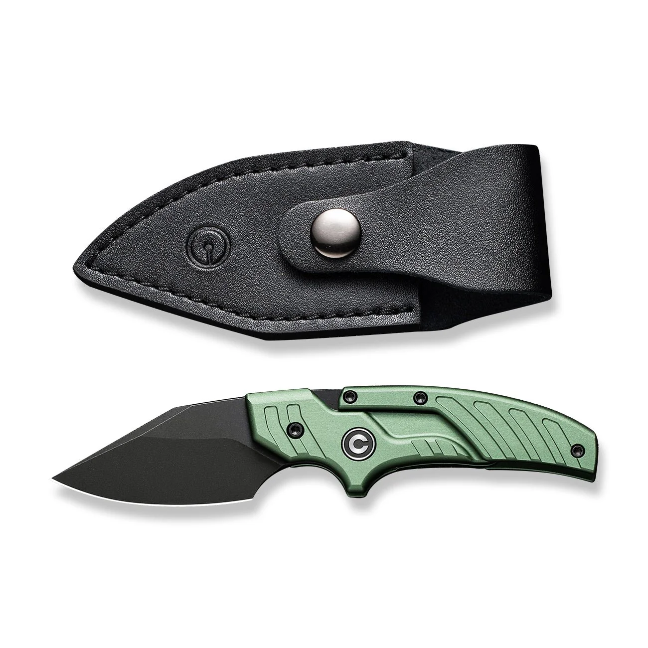CIVIVI Typhoeus Adjustable Fixed Blade Knife Aluminum Handle (2.27" 14C28N Blade) C21036-4 - Image 9
