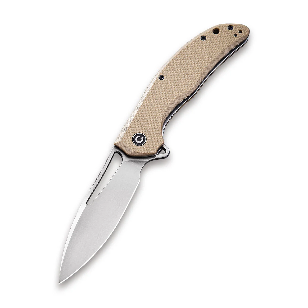 CIVIVI Vexer Flipper & Thumb Hole Knife G10 Handle (3.96" D2 Blade) C915B - Image 3