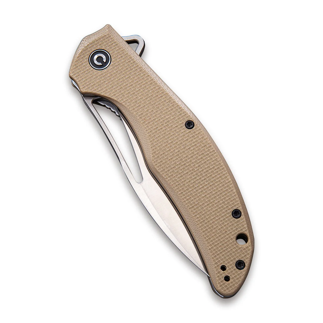 CIVIVI Vexer Flipper & Thumb Hole Knife G10 Handle (3.96" D2 Blade) C915B - Image 5