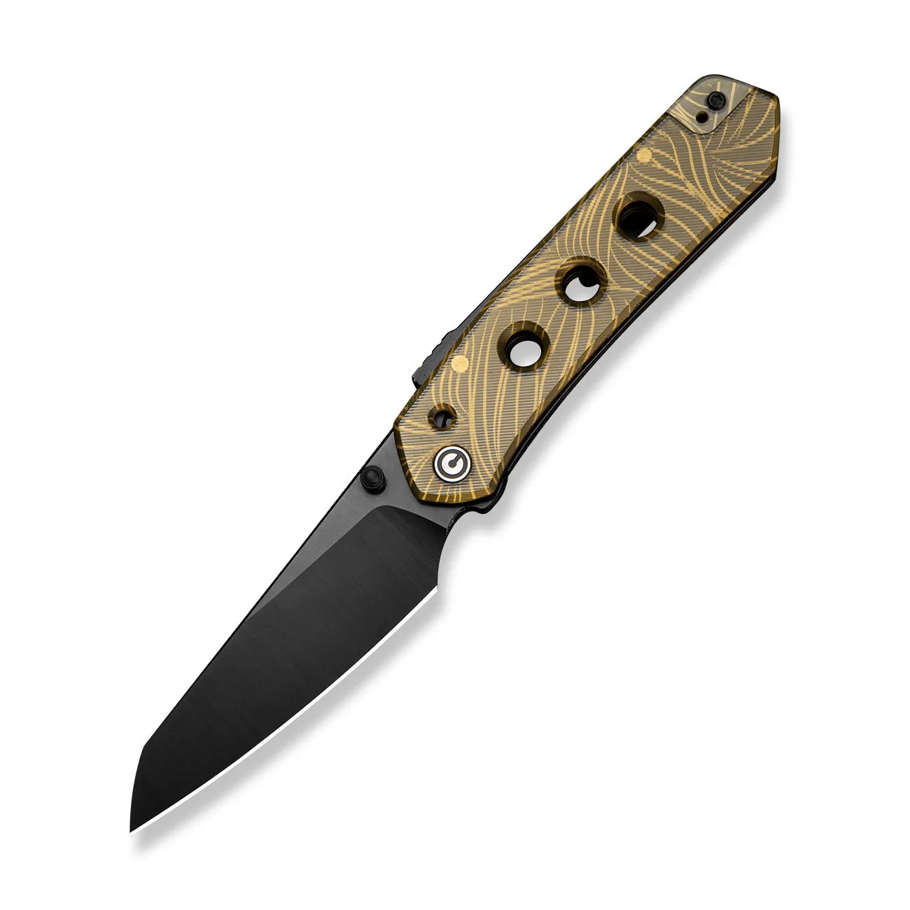 CIVIVI Vision FG Thumb Stud & Superlock Knife Polished Ultem Handle (3.54" Black Nitro-V Blade) C22036-2025 BSW1 - Image 3