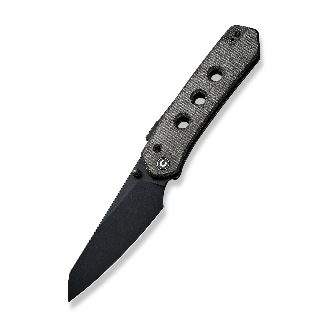 CIVIVI Vision FG Thumb Stud & Superlock Knife Micarta Handle (3.54" Nitro-V Blade) C22036-3 - Image 7